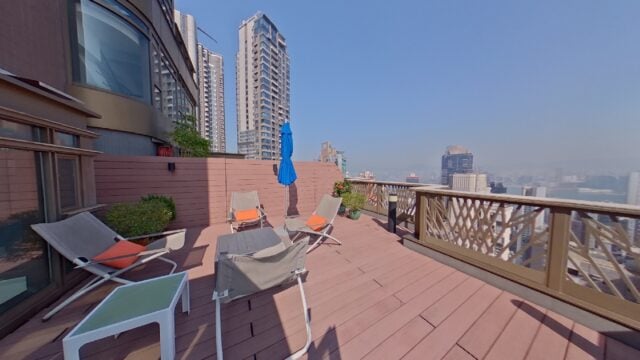 西半山 Castle One By V 30樓B室複式連天台_2_天台