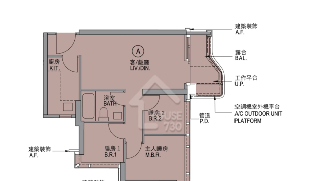 3房4